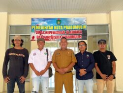 Pengurus IWO Kota Prabumulih Bersilaturahmi ke Kepala Dinas Diporapar Kota Prabumulih !