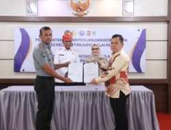 PENANDATANGANAN PERJANJIAN KERJASAMA LAPAS TANJUNGBALAI DENGAN STAKEHOLDER VERTIKAL