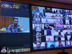 Irwasda Pimpin Rapat Kordinasi Gugus Tugas Ketahanan Pangan Polda Sumsel