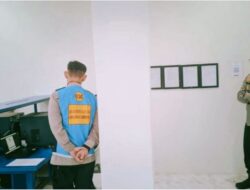 Karo SDM Polda Sumsel, Mengecek Langsung Lokasi Tes Computer Assisted Test (CAT) Psikologi