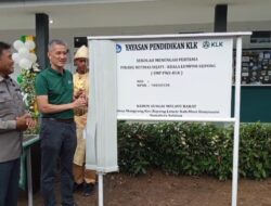 PT PWS BANGUN SEKOLAH DI PERKEBUNAN