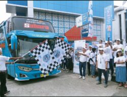 PT Bank Rakyat Indonesia Tbk Regional Office Palembang Berangkatkan 250 Orang Pemudik