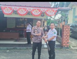 Wujudkan Desa Aman dan Damai Warga Gunung Megang Serahkan Senpira