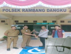 Warga Desa Tebat Agung Serahkan Sepucuk Senpi ke Polsek Rambang Niru