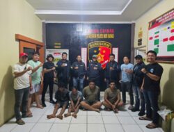 Polres MusiRawas ringkus Empat komplotan Pencuri Minyak Pertamina