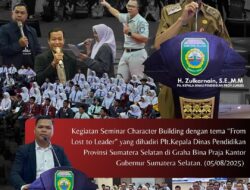 Seminar From Lost to Leader, Pemuda Sumsel Harus Tangguh