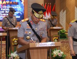 Kapolda Sumsel Pimpin Sertijab Wakapolda Sejumlah Pejabat Utama dan Kasatwil jajaran Polda Sumsel
