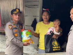 Biro SDM Polda Sumsel Berbagi Kepedulian di Bulan Ramadan untuk Warga Gandus dan Kertapati Palembang