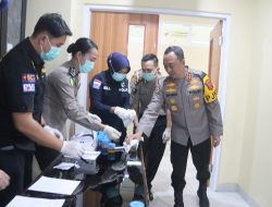 Kapolda Sumsel Irjen Pol. Sandi Nugroho Tegaskan Zero Tolerance, Pimpin Langsung Tes Urine Massal Tanpa Pengecualian