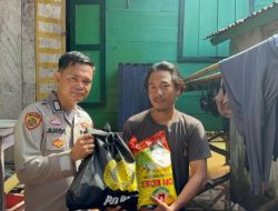 Biro SDM Polda Sumsel Berbagi Kepedulian di Bulan Ramadhan untuk Warga Seberang Ulu I Palembang