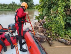 Kakek Tenggelam di Sungai Komering, Basarnas Masih Melakukan Pencarian