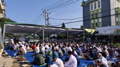 Perbedaan Penetapan Idulfitri 1447 H, Sejumlah Warga di Palembang Lebih Dulu Gelar Salat Id