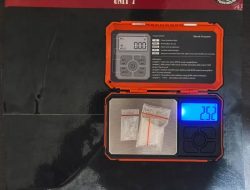 Pengedar Sabu Ditangkap di Seberang Ulu I, Polisi Sita Barang Bukti dan Kembangkan Jaringan