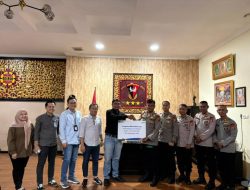 BRI Salurkan TJSL untuk Pembangunan Masjid Mako Brimob di Kabupaten Penukal Abab Lematang Ilir