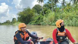 Siswi SMP Terseret Arus Sungai Komering, Basarnas Terjunkan Personil Lakukan Pencarian