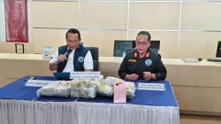 Ungkap Jaringan Narkotika Internasional Malaysia–Palembang, BNNP Sumsel Sita 16,9 Kg Sabu Melalui Call Center BNNP Sumsel (184) 