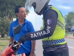 Tak Pakai Helm hingga Adu Mulut dengan Polisi, Pengendara Viral di Palembang Diketahui Memiliki Kartu Kuning