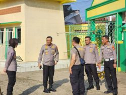 Polrestabes Palembang Gelar Kurve Massal, Bersihkan Drainase dan Cegah Banjir