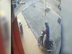 Terekam CCTV Dua Pelaku Curanmor Kini Diburu Polisi