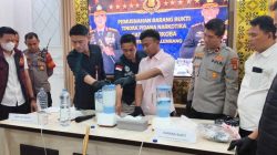 Polrestabes Palembang Ungkap Dua Kasus Narkoba Menonjol, Sita 1 Kilogram Sabu dan 91 Cartridge Etomidate