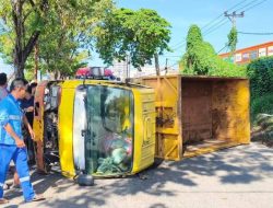 Mobil DLHK Palembang Menjadi Sorotan, Diduga Tak Layak Jalan Sebabkan Kecelakaan di Seberang Ulu