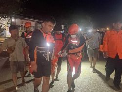 KORBAN TENGGELAM DI SUNGAI MUSI BERHASIL DITEMUKAN TIM SAR GABUNGAN