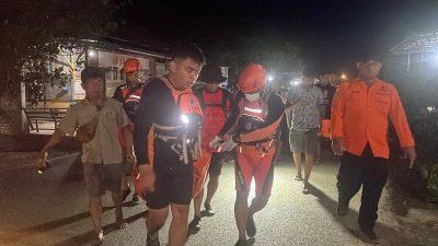 KORBAN TENGGELAM DI SUNGAI MUSI BERHASIL DITEMUKAN TIM SAR GABUNGAN