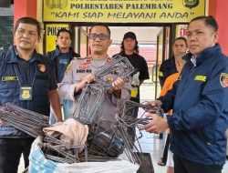 Residivis Spesialis Bobol Rumah Kembali Ditangkap, Polsek SU II Amankan Ratusan Besi Behel Curian