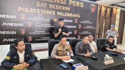 Polisi Ringkus Empat Pelaku Vandalisme yang Rusak Fasilitas Umum di Palembang