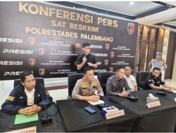 Polisi Ringkus Empat Pelaku Vandalisme yang Rusak Fasilitas Umum di Palembang