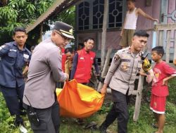 Warga Panca Usaha Digegerkan Penemuan Mayat Pria Mengapung di Kolam Tak Terpakai