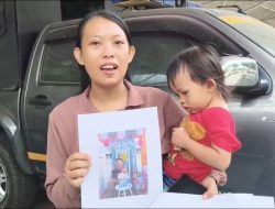 Lima Hari Tak Pulang Usai Berangkat Kerja, Ibu Muda di Palembang Menangis Mencari Suaminya dan Lapor Polisi