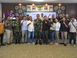 Dandim 0418/Palembang Perkuat Sinergi dengan Insan Pers, Matangkan Sukses TMMD ke-129 di Talang Jambe