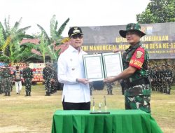 Wali Kota Palembang Buka TMMD ke-129 Kodim 0418/Palembang di Desa Sugihwaras
