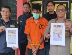 Polsek Seberang Ulu II Ungkap Kasus Pencurian Pintu Aluminium di Kantor Kementerian Haji dan Umrah Palembang