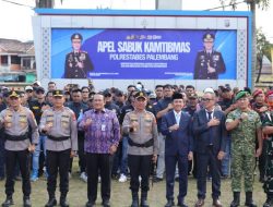 Perkuat Kamtibmas, Kapolda Sumsel Luncurkan AMPERA 24/7 hingga Musnahkan 19,4 Kilogram Sabu di Polrestabes Palembang