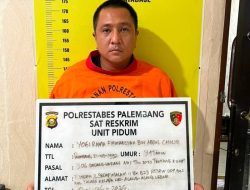Todongkan Senjata Api ke Warga, Pria di Palembang Ditangkap Polisi