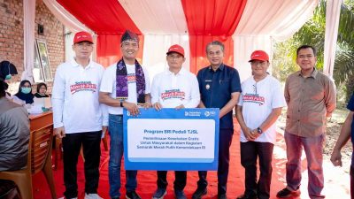 BRI Hadirkan Layanan Gratis hingga Doorprize, Meriakan Kemerdekaan Didesa Ibru Jambi