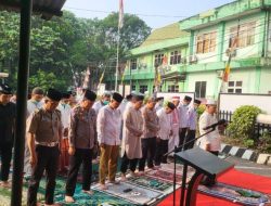Kemarau Panjang dan Kabut Asap Melanda Palembang, Kapolsek SU II Ajak Warga Salat Istisqa