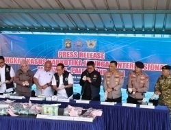 BNNP Sumsel Selamatkan Masyarakat dari 47 Kg Sabu dan Ribuan Pil Ekstasi di Palembang Hingga Pali