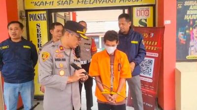 Tak Terima Dituduh Mencuri Besi Seorang Pria Nekat Bacok Korbannya, Polisi Amankan Pedang dan Tombak